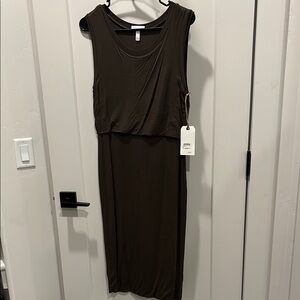 Olive Green Maxi Dress